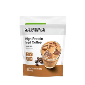 high protein iced coffee